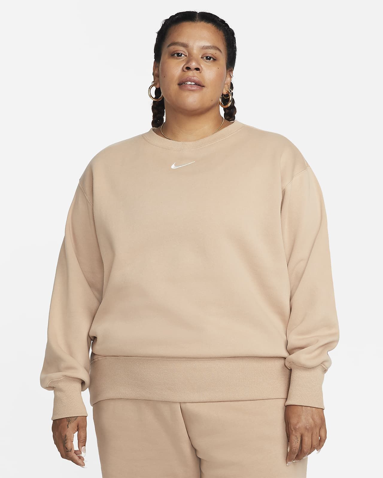 Women's Oversized Crewneck Sweatshirt (Plus Size) | Nike (US)