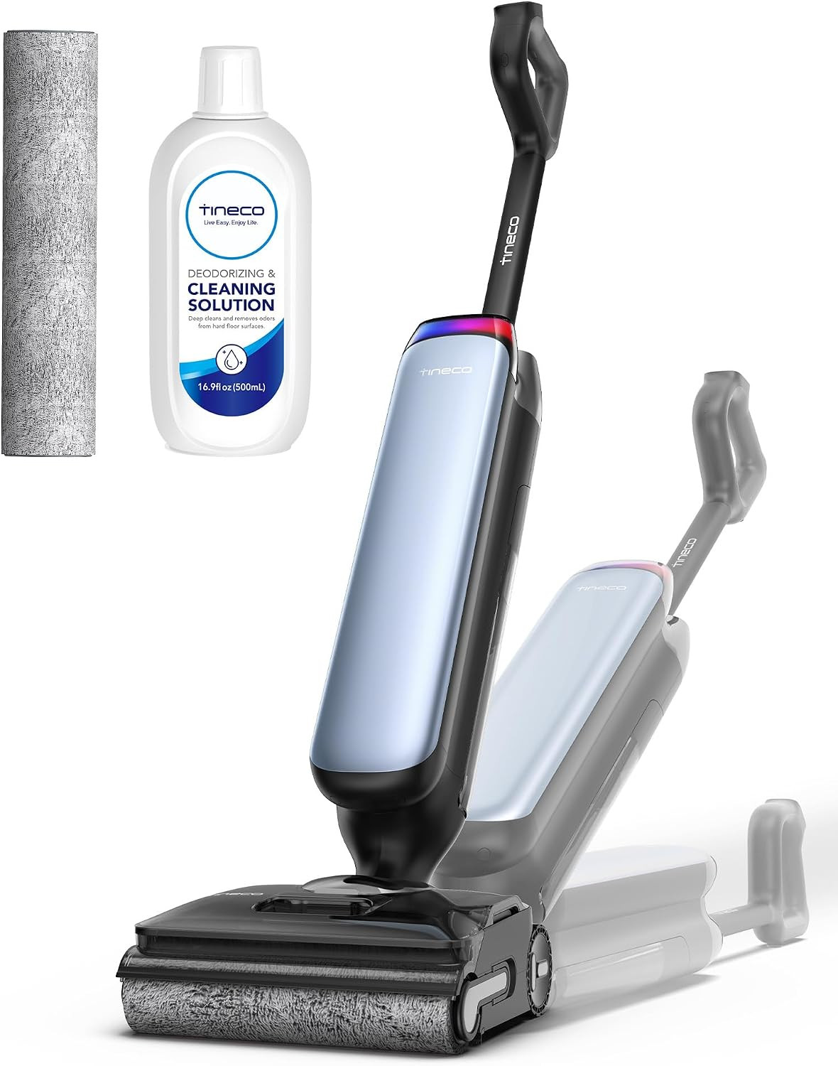 Tineco Floor One S9 Artist Pro Wet Dry Vacuum Cleaner, 22kPa Suction, 360° SmoothDrive, Anti-Tangle Design, 185°F Flashdry, 75 Min Runtime, Dual-Edge Cleaning, 180° Lay-Flat | Amazon (US)