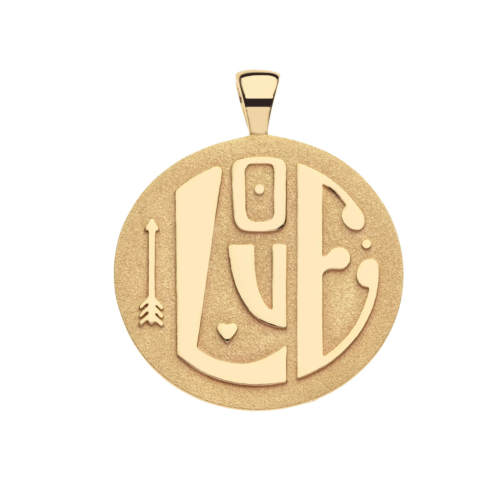 Jumbo LOVE Pendant | Jane Win