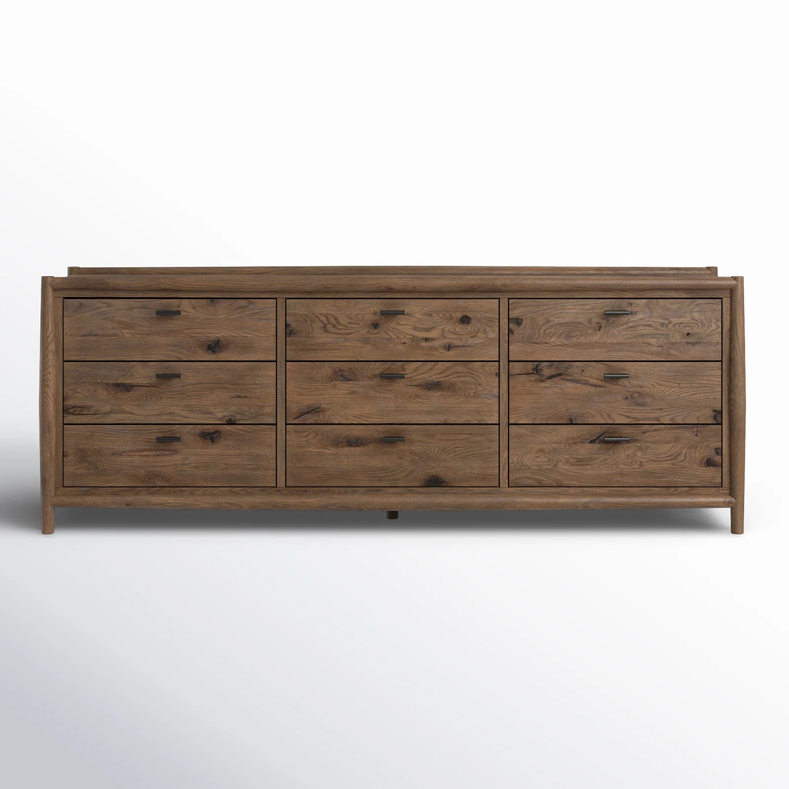 Cayenne 9 Drawer 85" W Solid Wood Dresser | Wayfair North America
