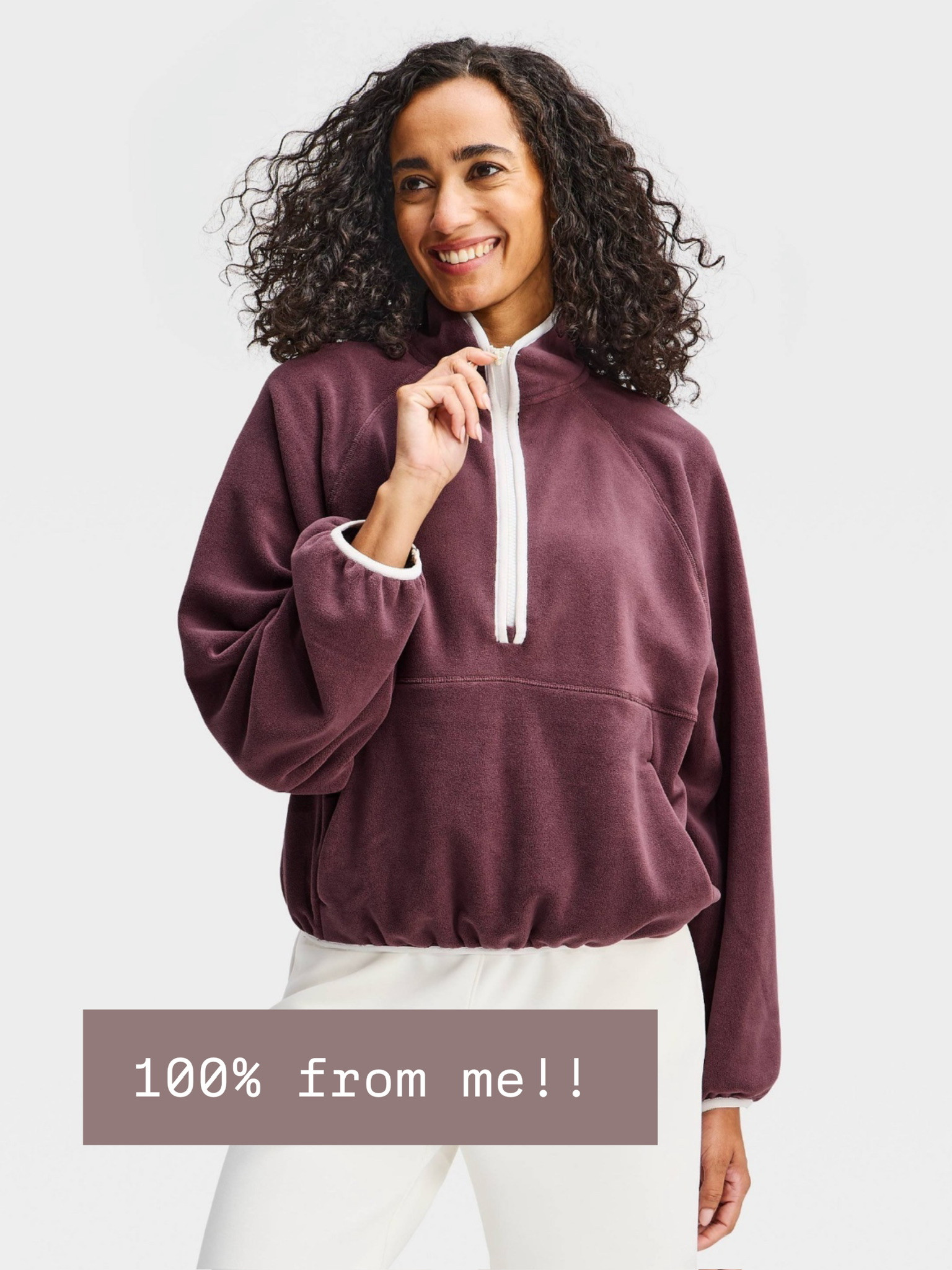 Love this fleece pullover! This is going to be so great to wear with leggings!

Loverly Grey, Target, new arrivals, fleece pullover, athleisure, sweatshirt 

 #LTKSeasonal #LTKActive