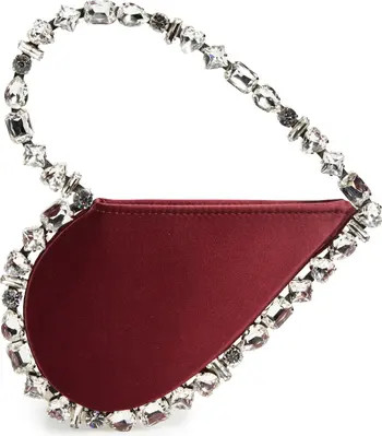 L’alingi Taliya Love Satin Crystal Top Handle Bag | Nordstrom | Nordstrom