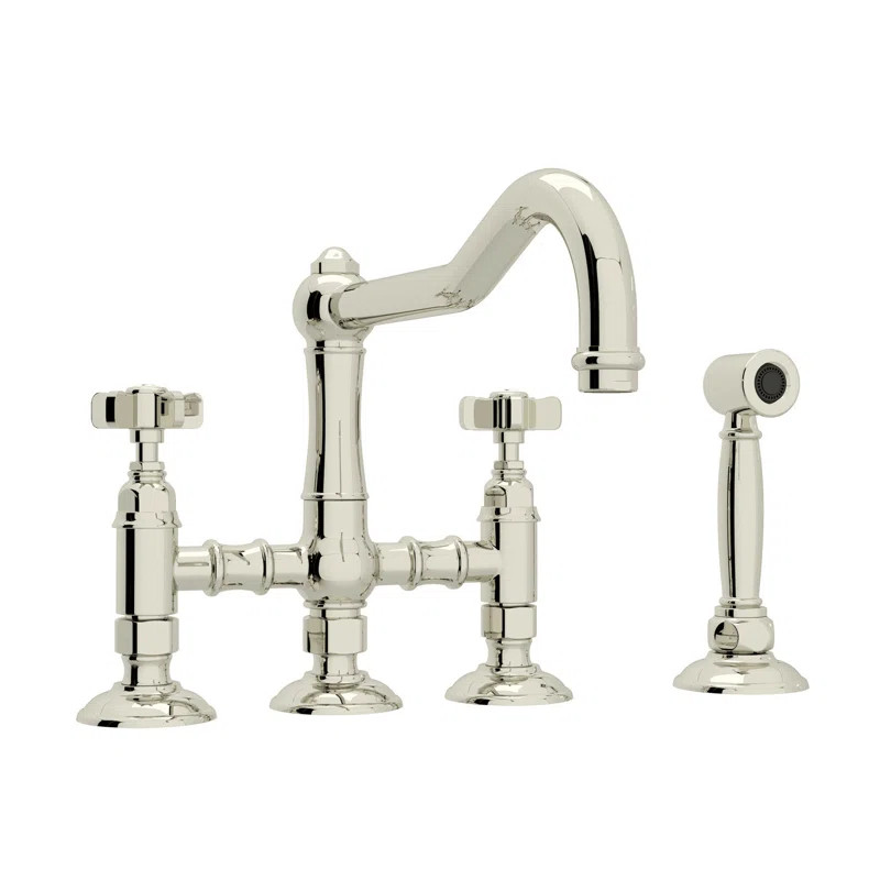 Acqui® Bridge Faucet with Handles | Wayfair North America