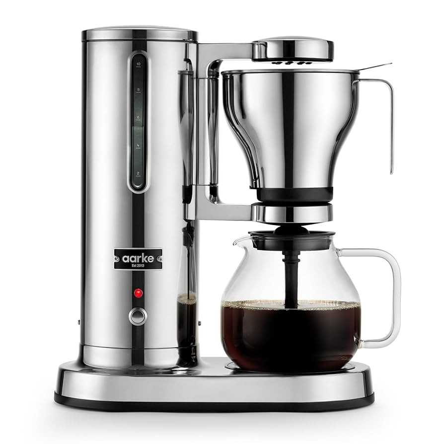 aarke Coffee Maker - Electric 10 Cup / 42 fl oz Drip Brewer with Automatic Drip-Stop, Glass Caraf... | Amazon (US)