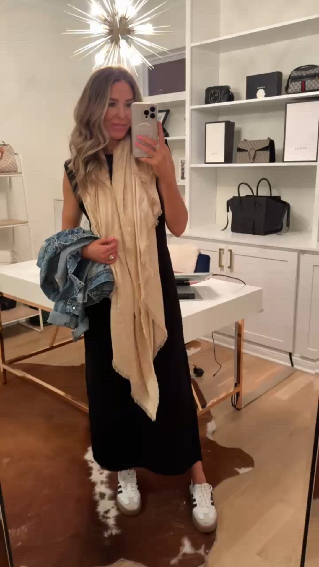 This maxi dress is the softest thing and such a flattering cut! I wore it for a 5 hour flight and it was so comfy // wearing a small in the dress and jacket, sneakers fit true to size #founditonamazon #amazoncreatorfinds #womens #fashion

#LTKFindsUnder50 #LTKStyleTip #LTKSeasonal