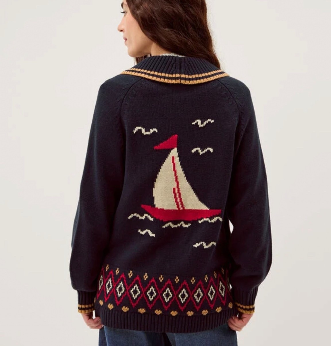 Nautical boat knitwear 

#LTKuk #LTKplussize #LTKwinter