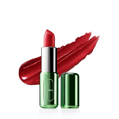 Clinique Pop Longwear Lipstick | Long Lasting, Satin, Matte + Shine, Cherry Pop, 1 Count | Amazon (US)