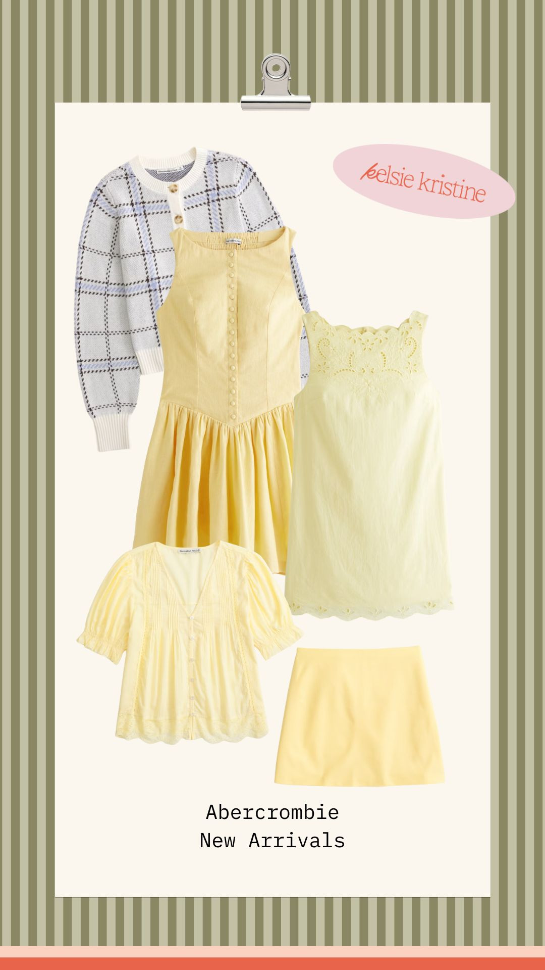 Loving the butter-yellow new arrivals from Abercrombie!! 
| Abercrombie | A&F | New Arrivals | Mid-Size Style | Mid-Size Fashion | Mom Style | Mom Outfits | Casual Chic | Everyday Outfits | Denim Lover | Fall Transition | Capsule Wardrobe | Outfit Inspiration | Weekend Style | Closet Staples | Comfortable Fashion | LTK Style | LTK Fashion | Shop My LTK | Trending Finds | 

 #LTKmomlife #LTKSaleAlert #LTKMidsize