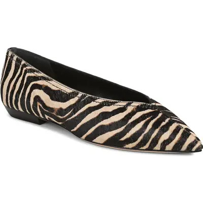 Veronica Beard Bancroft Flat in Ziger Brown at Nordstrom, Size 9 | Nordstrom