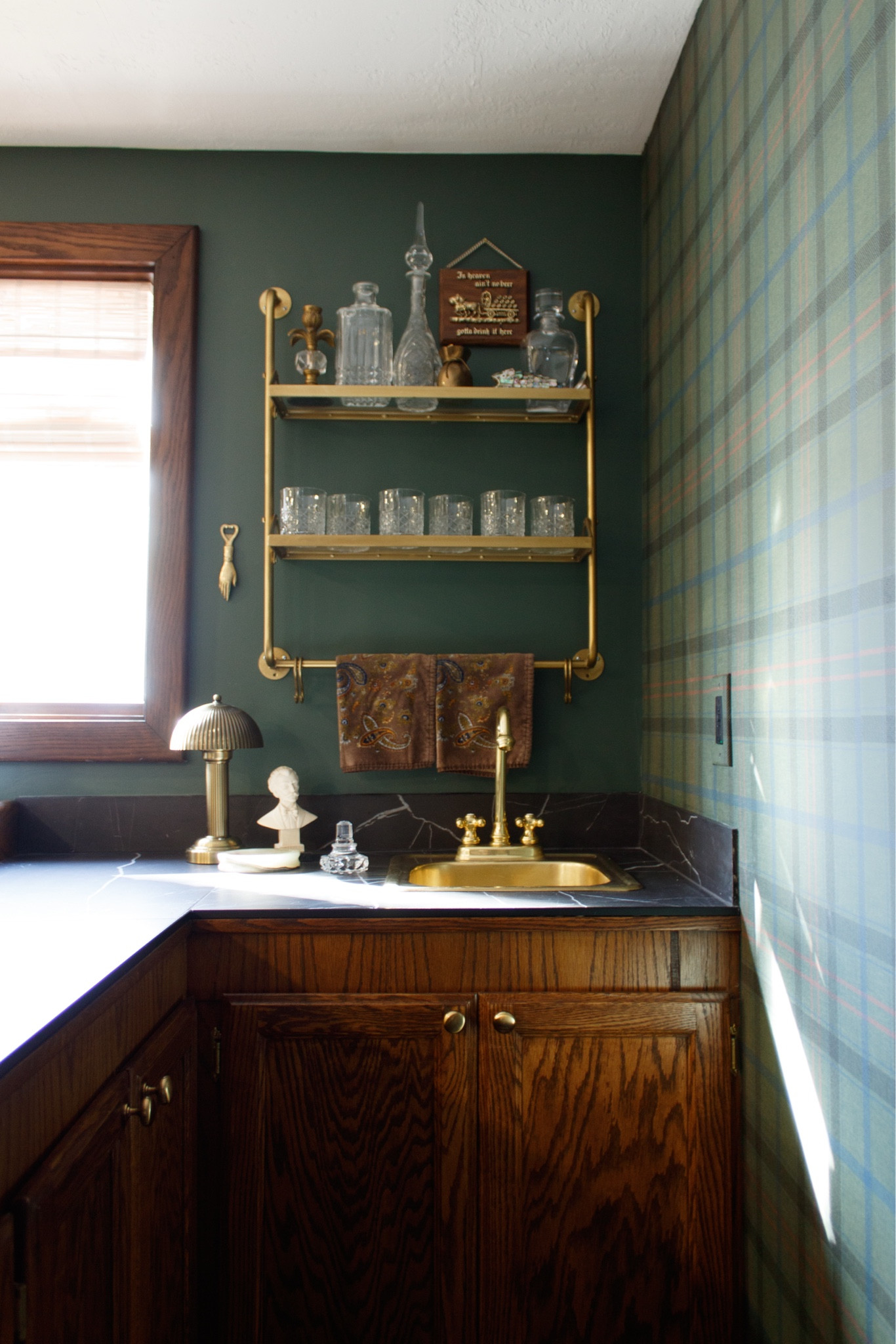 The brass and glass shelf looks so sophisticated! And could be used in so many spaces!

#LTKStyleTip #LTKFamily #LTKHome