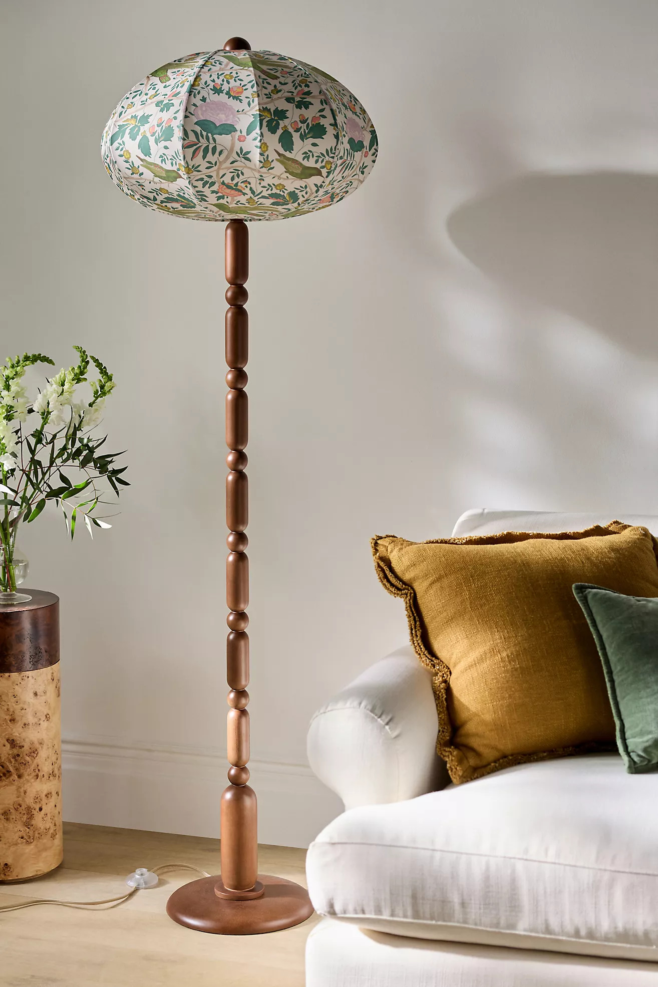 Dumpling Wood Floor Lamp | Anthropologie (US)