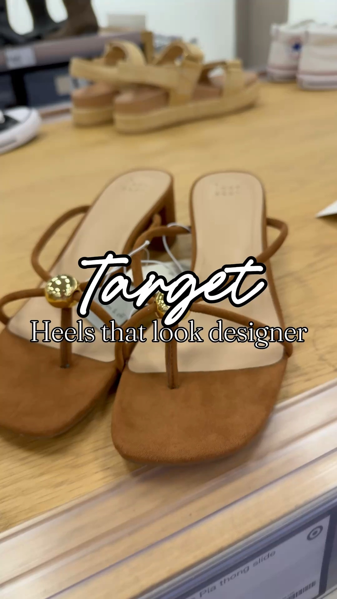 Target has so many good shoes right now that look expensive but aren’t !

#LTKOver40 #LTKSeasonal #LTKootd