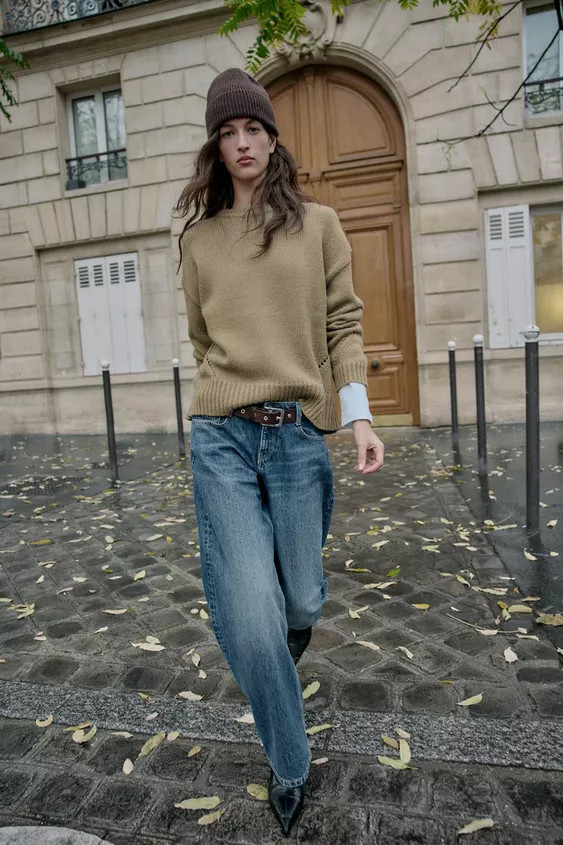 STRAIGHT KNIT JUMPER | Zara US