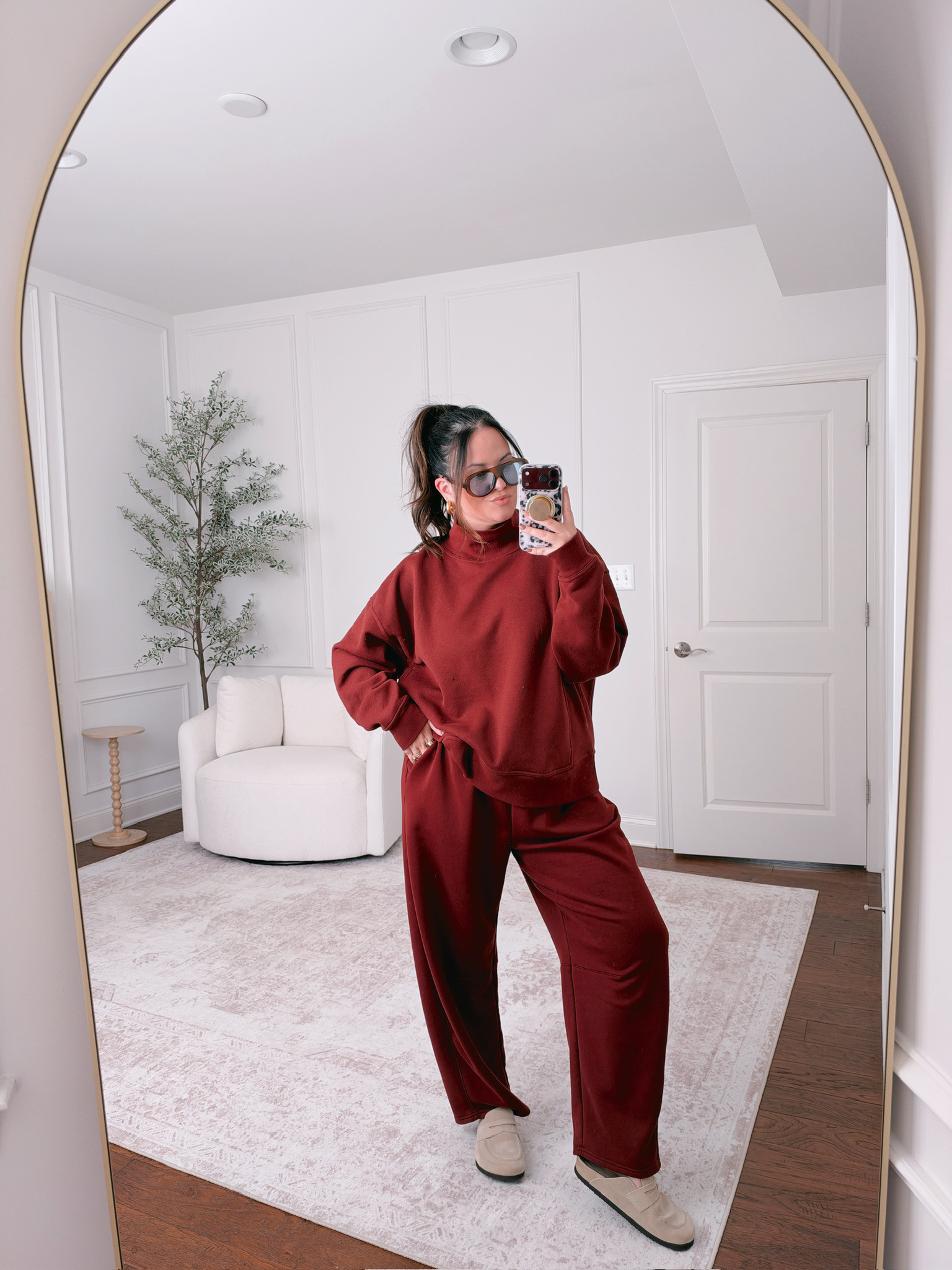 wearing an XL in this set

 

 #LTKSeasonal #LTKMidsize