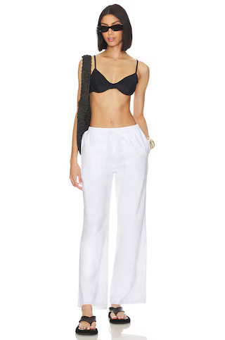 x REVOLVE Linen Pants in White | Revolve Clothing (Global)