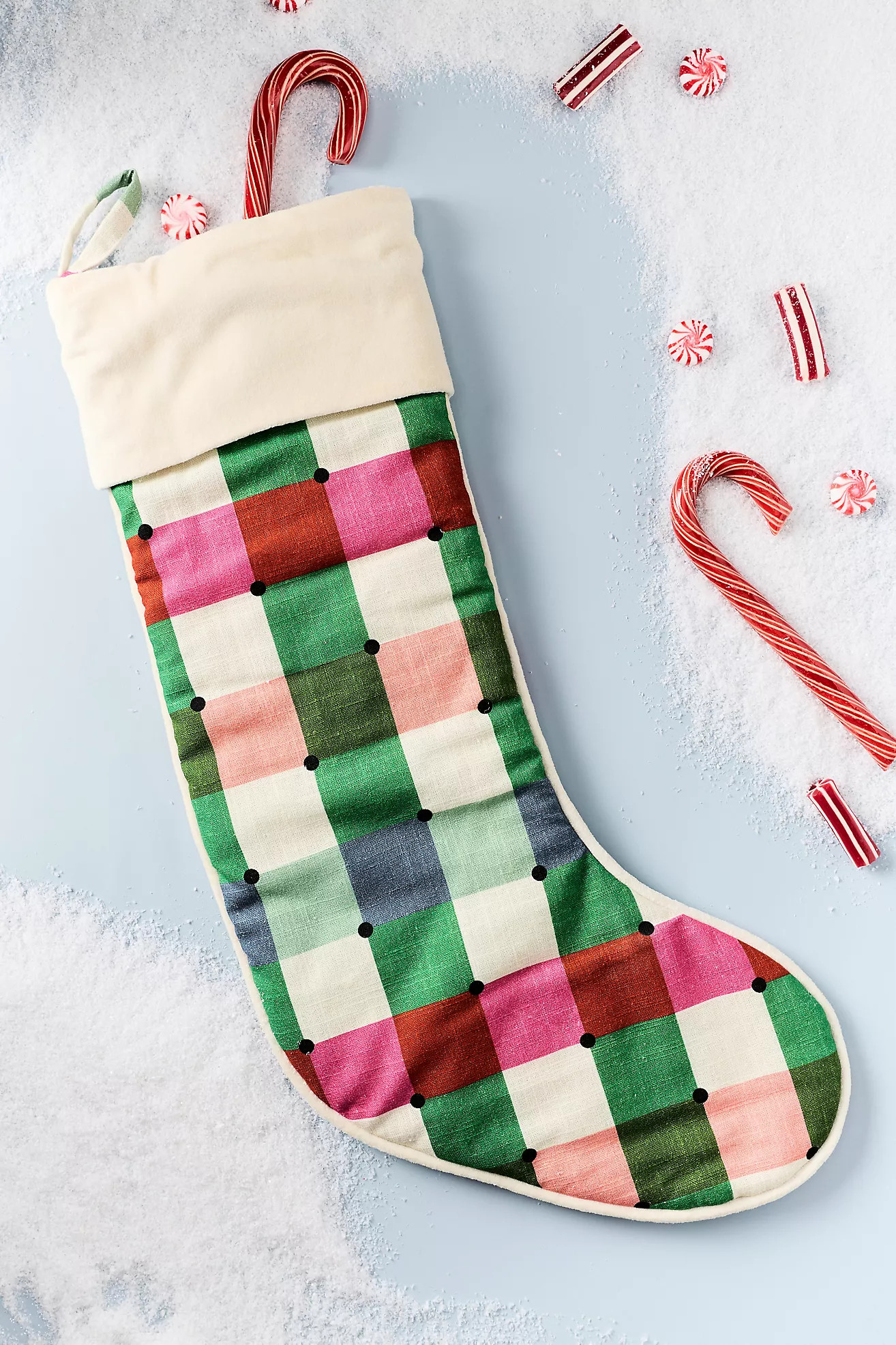 Willow Plaid Stocking | Anthropologie (US)