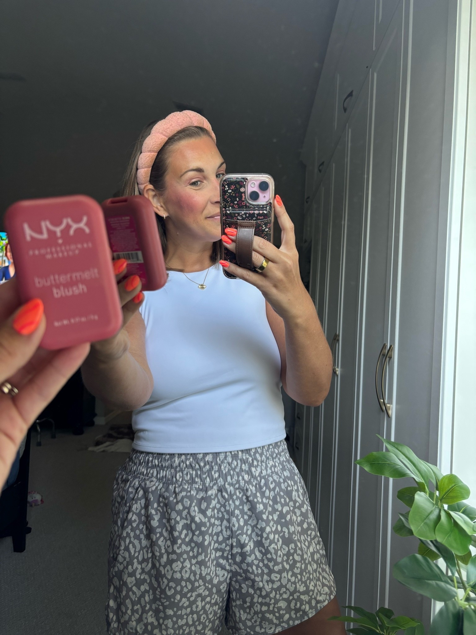Powder blush for a pop of color with that summer tan ☀️💗

#LTKgrwm #LTKBeauty #LTKselfcare