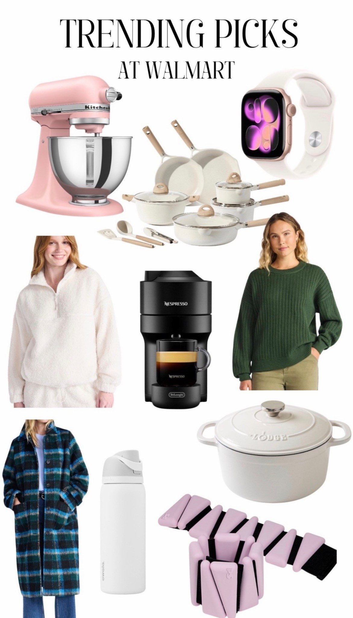 🤍 Trending items at Walmart! These would make great last minute gifts! 💗