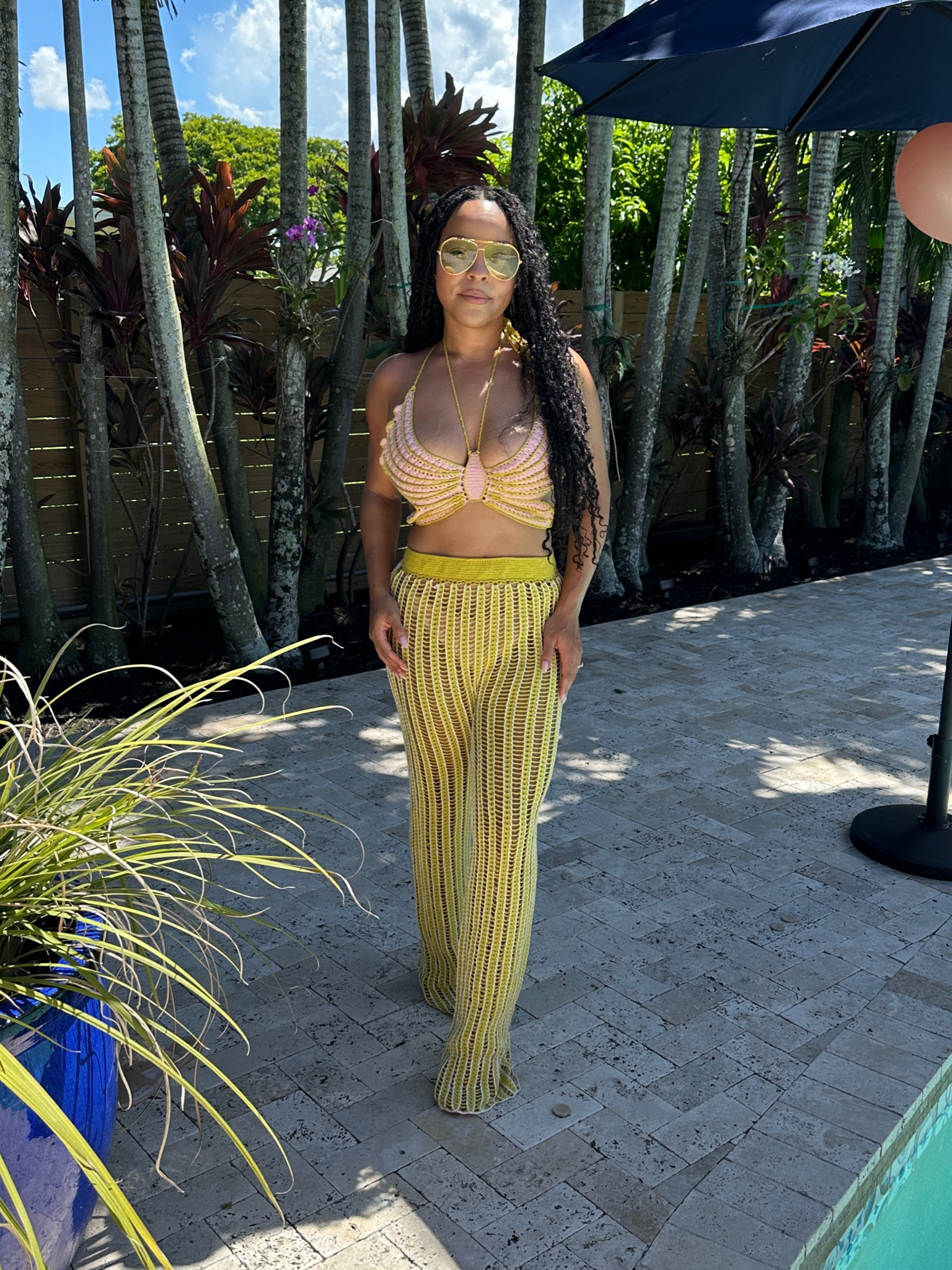 Don’t kill me, because this exact look is no longer available. Buuuttttt I just stumbled across the EXACT #butterflytop in white, so I had to share. And it’s on #sale! I’m wearing a M/L. 

Top is perfect as a #swimsuit top or as a #beachy #summertop. So many compliments! And it’s surprisingly supportive when you tie the back right. I’m a 36D and the girls were sitting!

Oh and ya’ll hold me accountable to posting stuff as soon as I get it, instead of months later when it’s sold out. Please!

I did better on my recent #skims #swimsuit haul! Scroll through videos to see 👀

#tops #summer #knitwear #knittops #crochettops 

#LTKStyleTip #LTKSaleAlert #LTKSwim