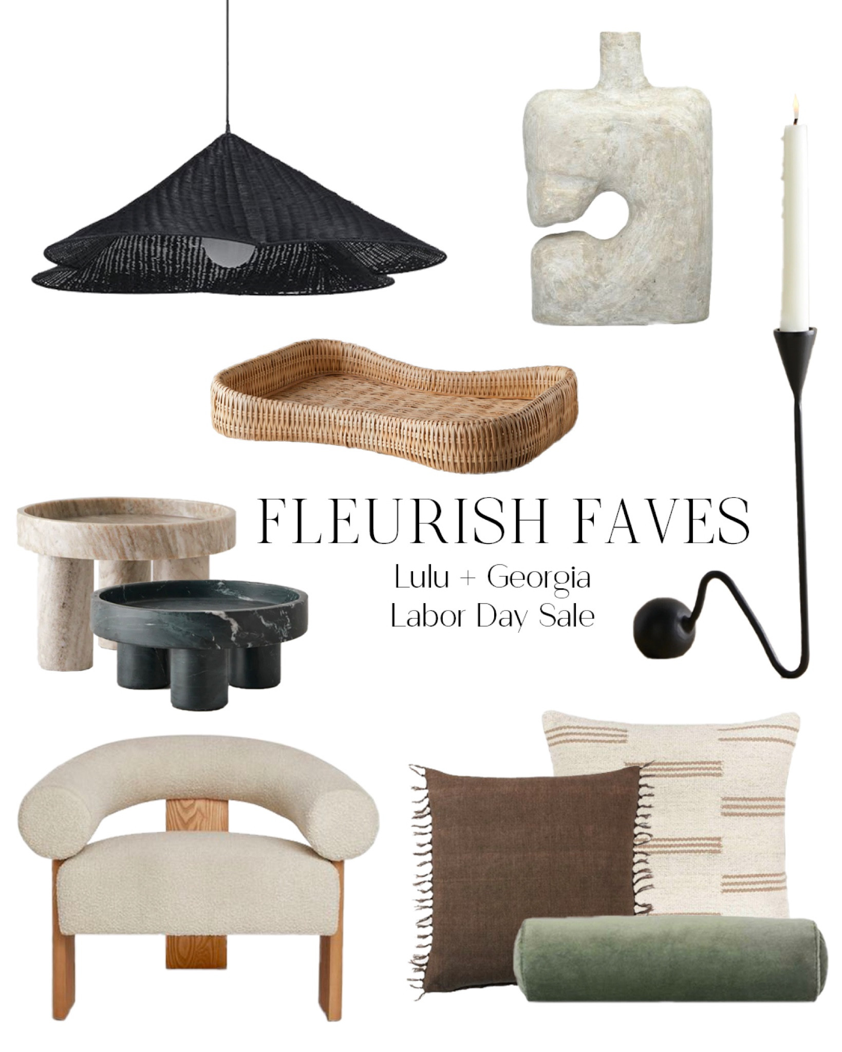 Our favorite home decor and furniture finds from the Lulu + Georgia Labor Day Sale! Run before they sell out!

#LTKunder50 #LTKhome #LTKunder100