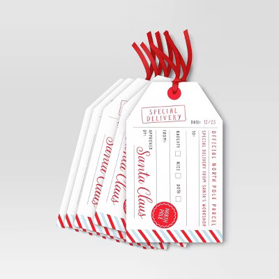 5ct Special Delivery Christmas Gift Tags - Wondershop™ | Target
