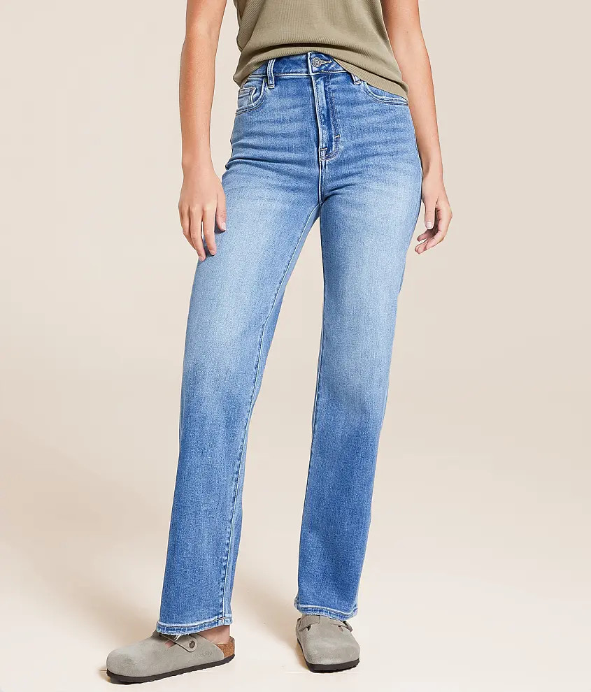 Tracey Cropped Straight Stretch Jean | Buckle