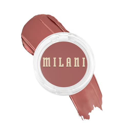 Milani Blush Makeup – Cheek Kiss Cream Blush for Cheeks, Buildable Cream-to-Gel Blusher & Lip Tint, Dewy Natural Color, Hydrating - Nude Kiss | Amazon (US)