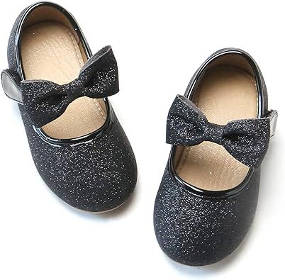 Felix & Flora Toddler Little Girl Dress Shoes - Girl Mary Jane Flats Party School Wedding | Amazon (US)