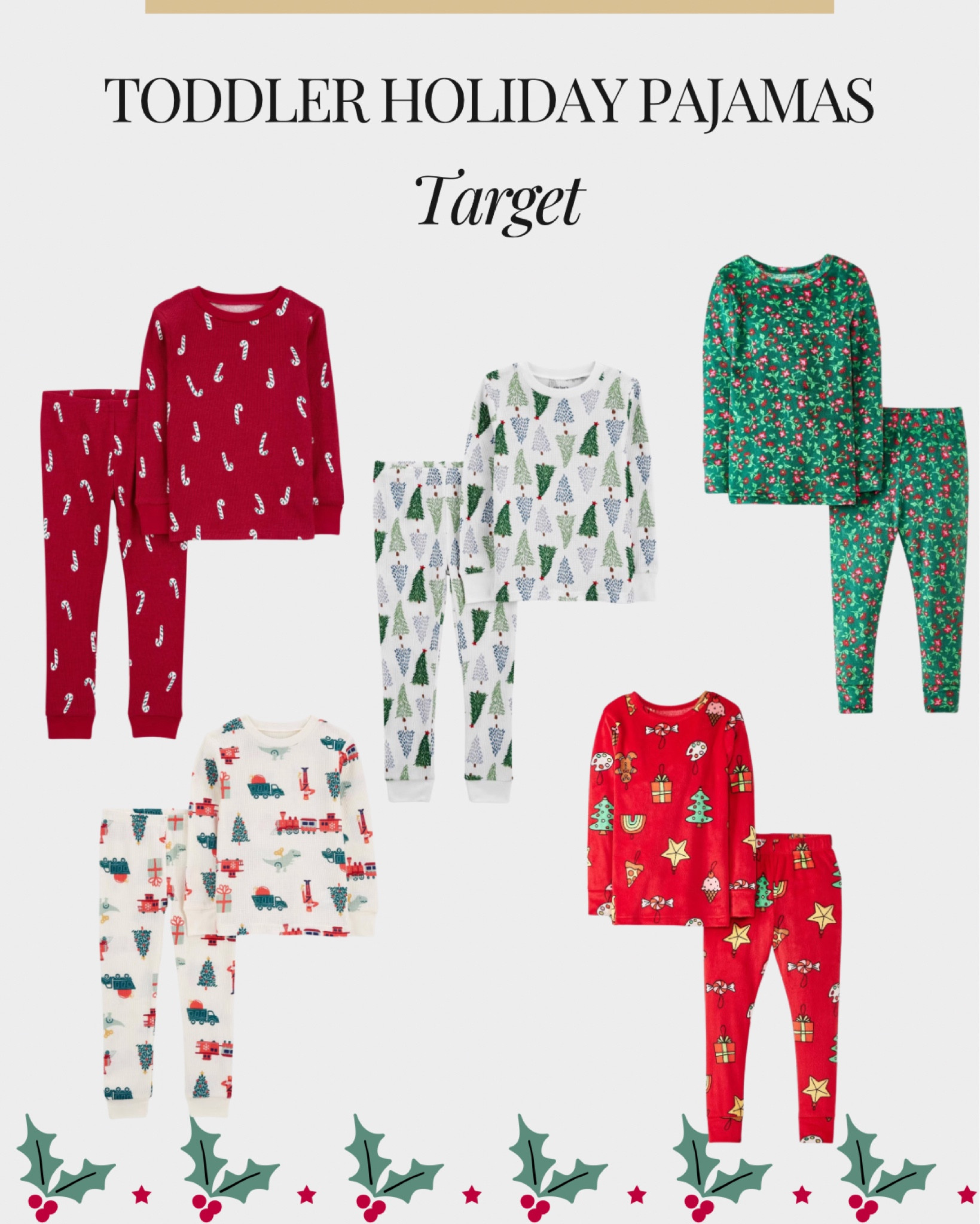 Toddler Holiday Pajamas 

#LTKHoliday #LTKKids #LTKSeasonal