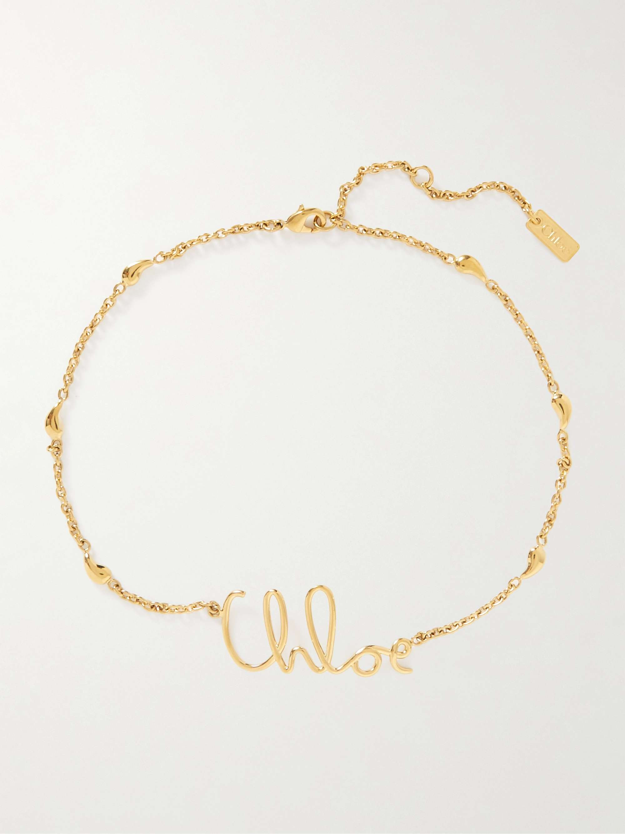 Gold-tone necklace | NET-A-PORTER (US)