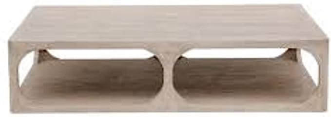 Lily’s Living Reclaimed Wood Peking Ming, Small, 55 Inch Long, Weathered White Wash Coffee Tabl... | Amazon (US)
