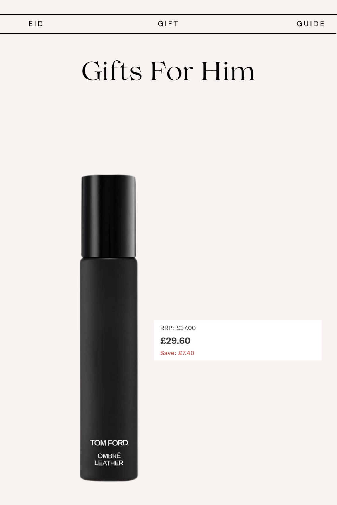 eid gift for him 

- the tom ford ombre leather is beautiful! 

#LTKSeasonal #LTKbeauty #LTKfindsunder50