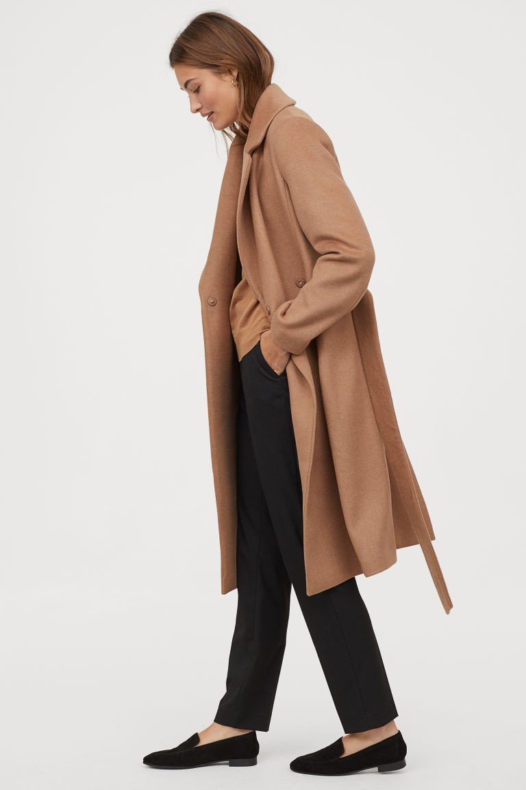 Wool-blend coat | H&M (UK, MY, IN, SG, PH, TW, HK)