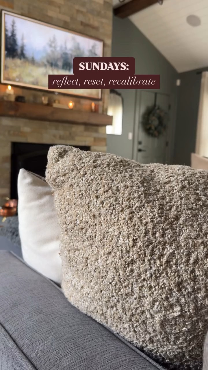 Sundays, I’m most grateful for the cozy warm vibes of our living room to help me reset and recalibrate to get ready for the week. I typically finish up chores, clean, and meal prep for the week 👩🏻‍🍳🧹🧺🧽🧘🏻‍♀️🕯️🤎

How do you spend your Sundays? 

▫️FOLLOW @colettemarieinteriors for more home inspiration & decor finds 🤎

↑ SHOP my LTK account 🔗 in bio
_________________________________________

Timeless Interiors | Interior Design | Interior Decorating | Modern Organic | Transitional Style | Cozy Home | Charm | Character | Collected | Vintage Decor | Rustic Home | Senior Rescue Dogs | Relax & Unwind