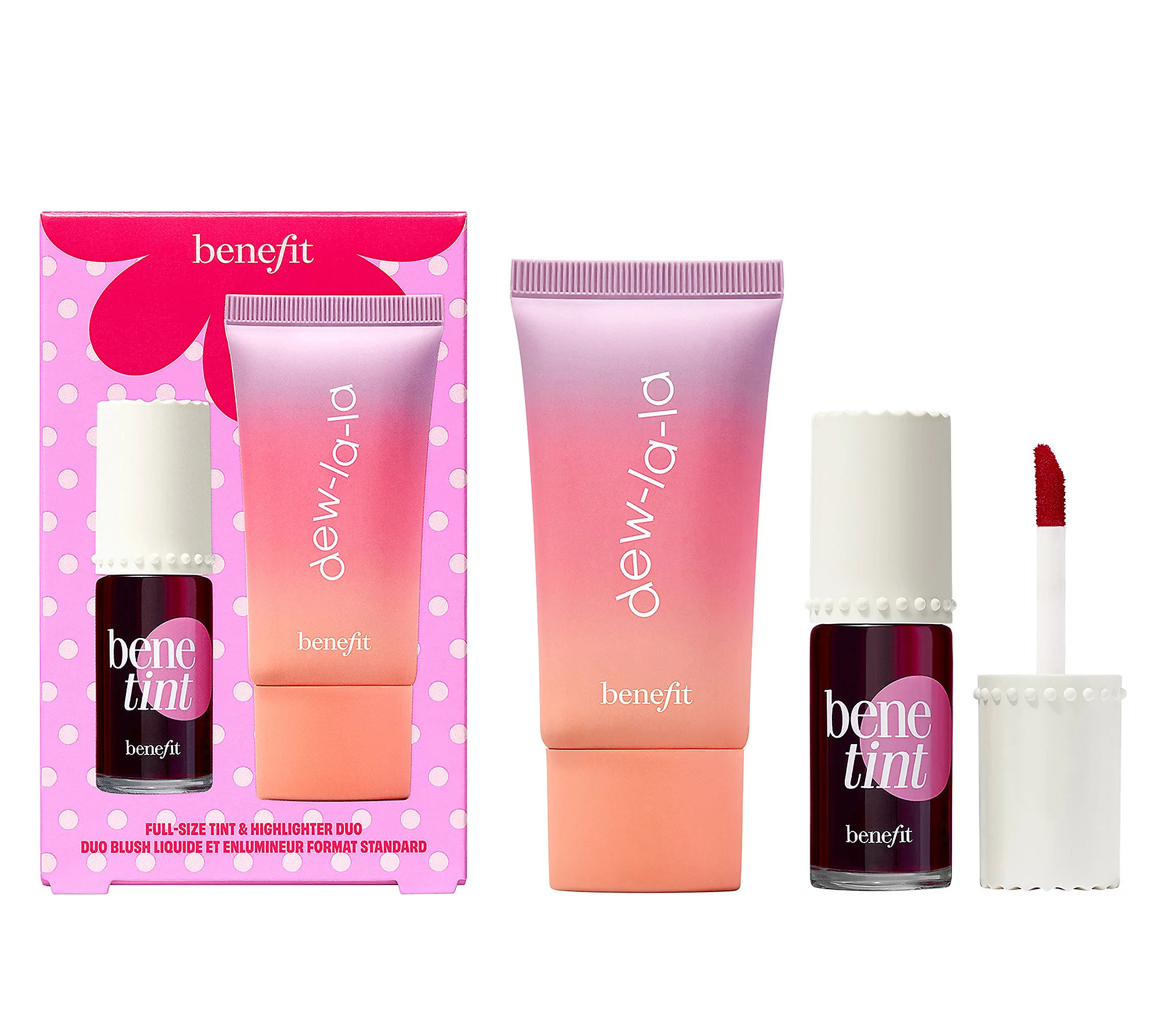 Benefit Cosmetics Dew the Benetint tint & highl ighter duo | QVC