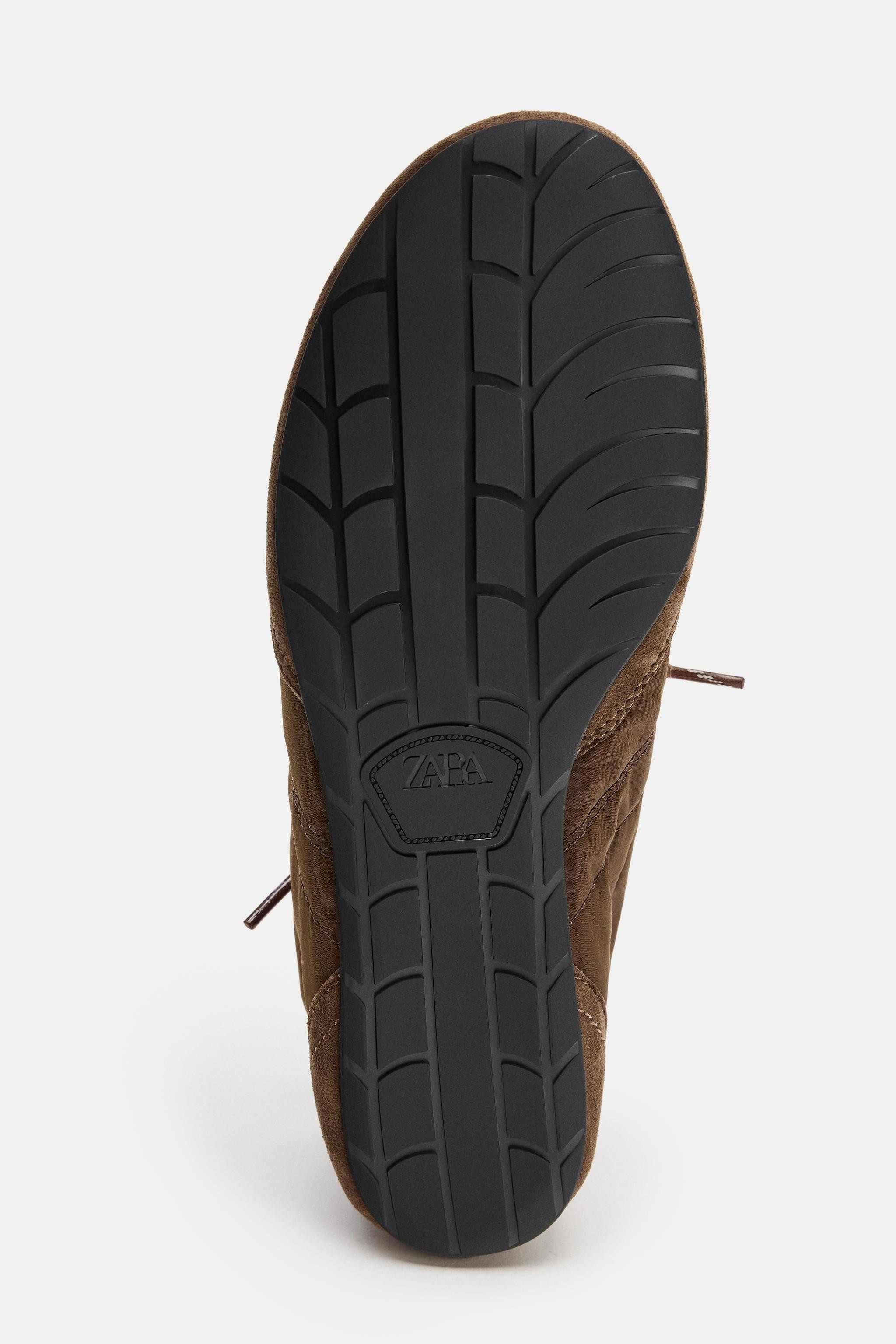 COMBINATION BALLET FLATS | Zara US