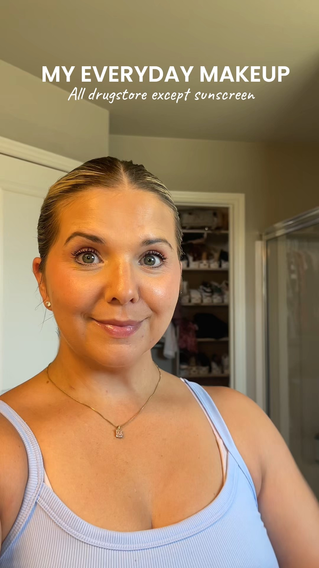 My everyday makeup 💄 all drugstore products except for my sunscreen. 

#everydaymakeup #makeup #drugstore 

#LTKBeauty #LTKU #LTKFindsUnder50