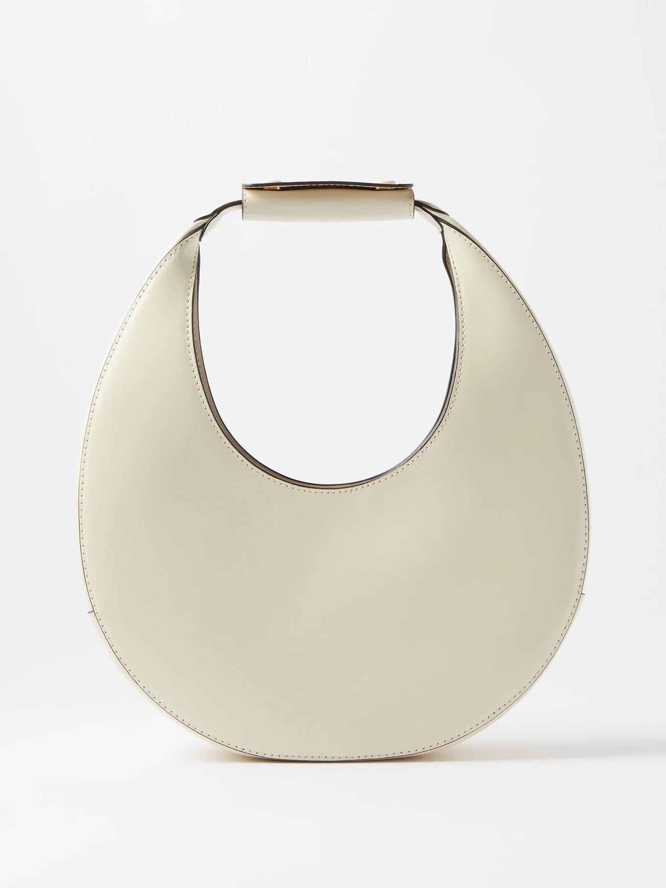 Moon small leather shoulder bag | Staud | Matches (UK)