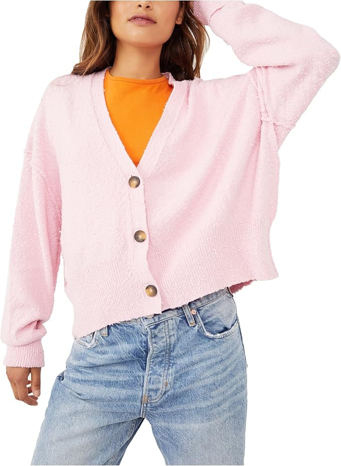 Free People Women's Found My Friend Cardi | Amazon (US)