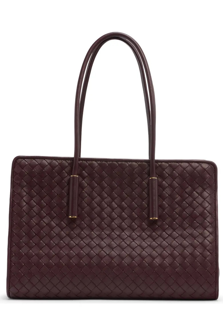 Barbara Intrecciato Leather Tote (Women) | Nordstrom | Nordstrom