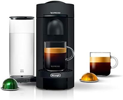 Nespresso Vertuo Plus Coffee and Espresso Maker by De'Longhi, Matte Black | Amazon (US)