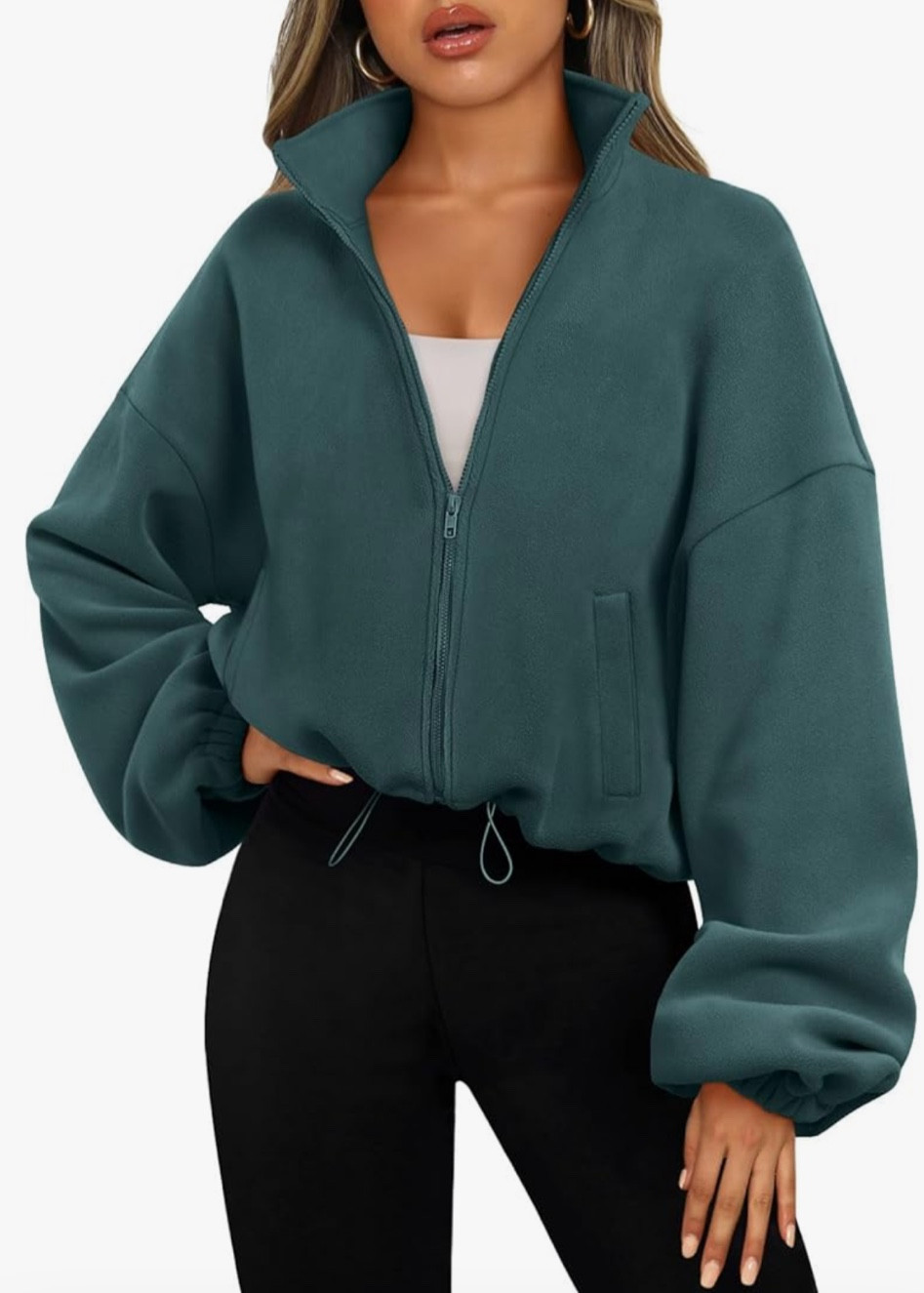 Perfect zip-up sweatshirt for my gym girls!! #activewear #sweatshirt 

#LTKFindsUnder50 #LTKStyleTip #LTKFitness