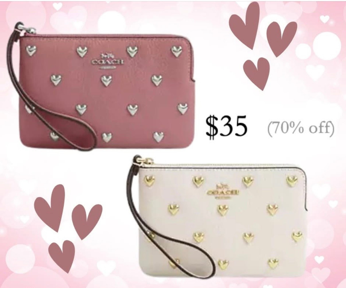Coach wristlet, Coach, Coach sale, Coach Valentine’s Day, Valentine’s Day finds, sale finds

#LTKSeasonal #LTKSaleAlert #LTKFindsUnder50