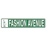 Signs 4 Fun SSNY5 NY Fashion Ave. Street Sign | Amazon (US)