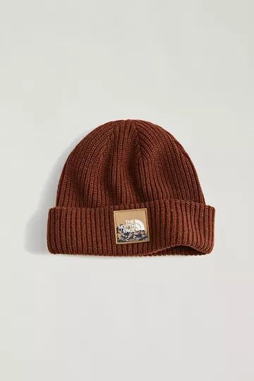 The North Face Salty Dog Logo Patch Beanie | Urban Outfitters (US and RoW)