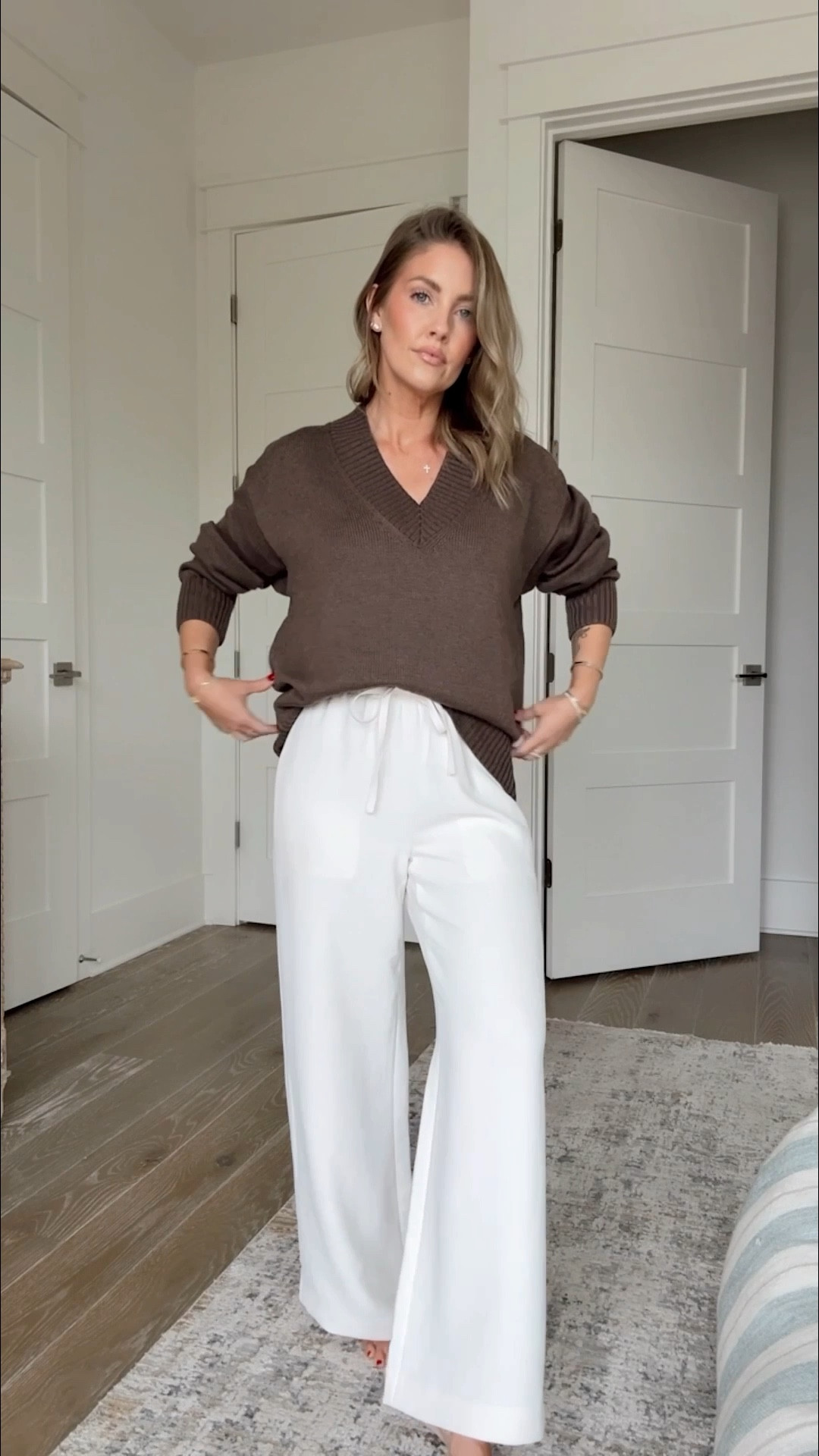 XS Amazon sweater / XS Short pants (on sale!) 🤎

#LTKPetite #LTKootd #LTKOver40