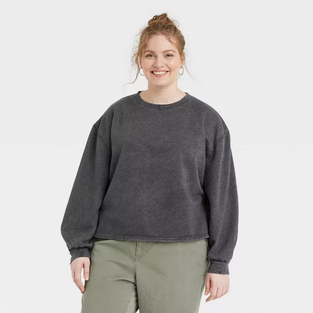 Women's Shrunken Sweatshirt - Universal Thread™ | Target
