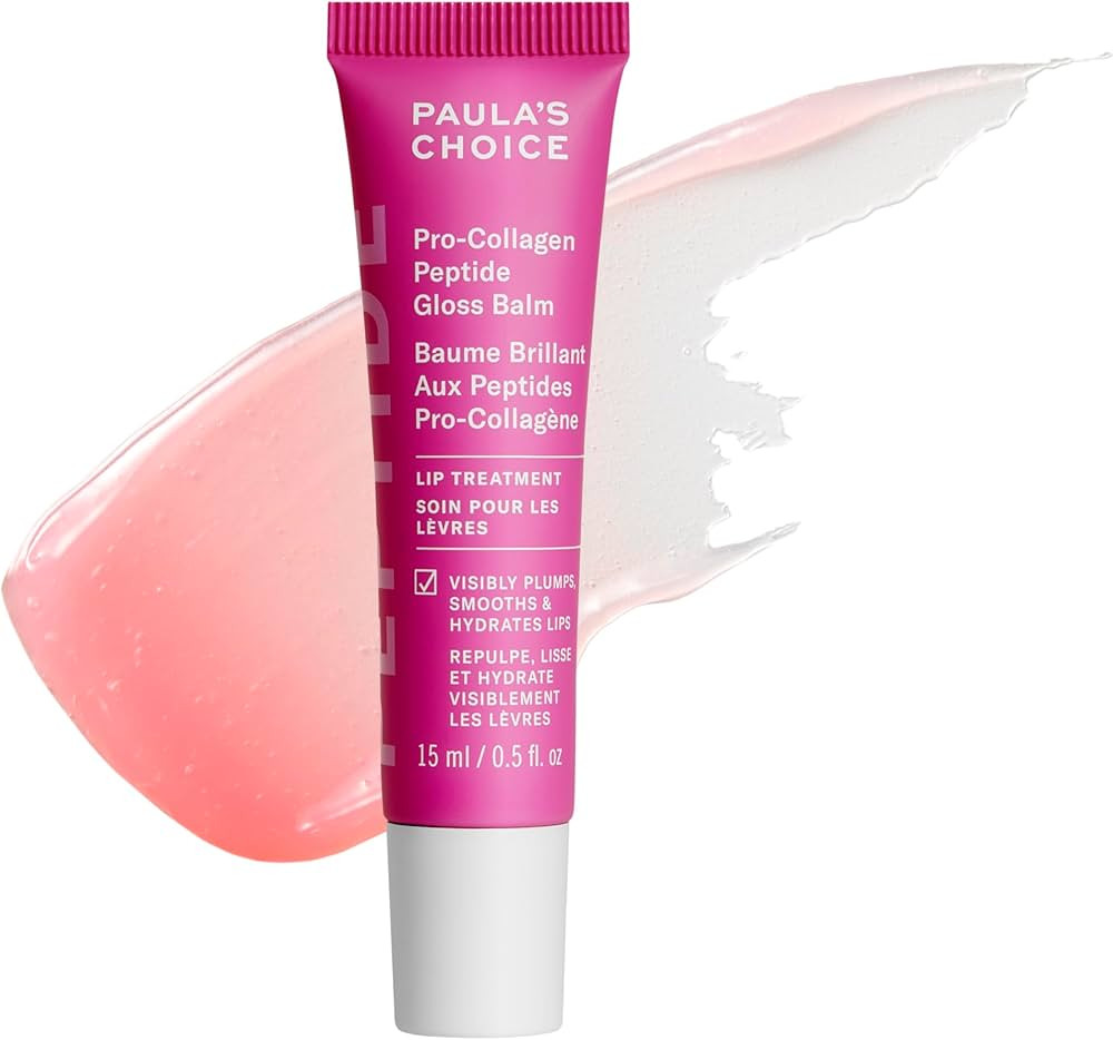Paula’s Choice Pro-Collagen Peptide Gloss Lip Balm, Hydrates & Smooths Lips, Sheer & Glossy Fin... | Amazon (US)