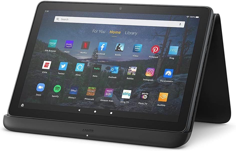 Amazon Fire HD 10 Plus tablet, 10.1" 1080p Full HD display, 32 GB, Slate + Made for Amazon, Wirel... | Amazon (US)
