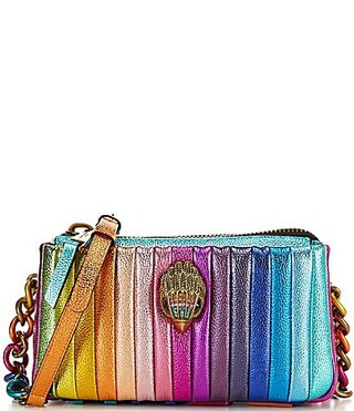 Kurt Geiger London Kensington Crossbody Rainbow Kurt Bag - Multi Metallic | Dillard's